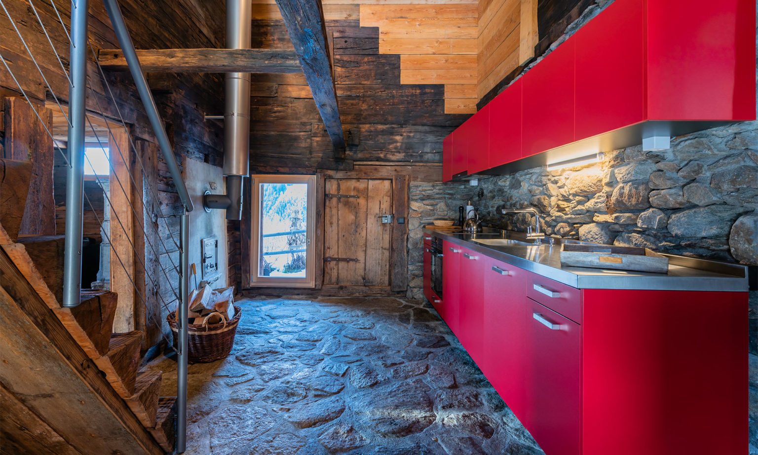 Bellwald Umbau Chalet "Hibou" Schreinerei Perren AG