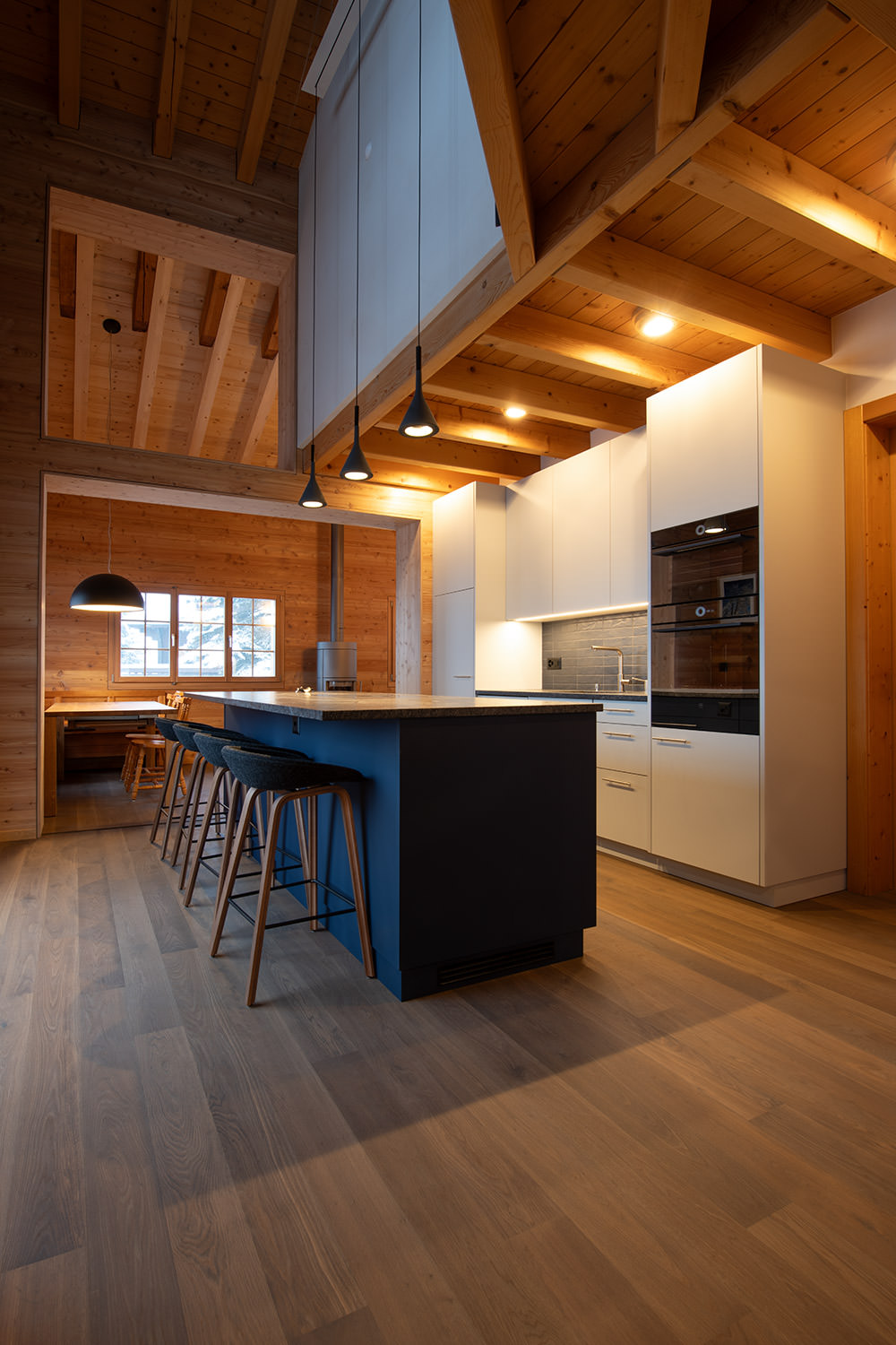 Anbau Chalet Bellwald Schreinerei Perren