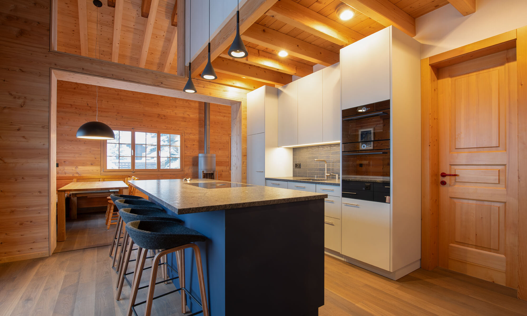 Anbau Chalet Bellwald Schreinerei Perren